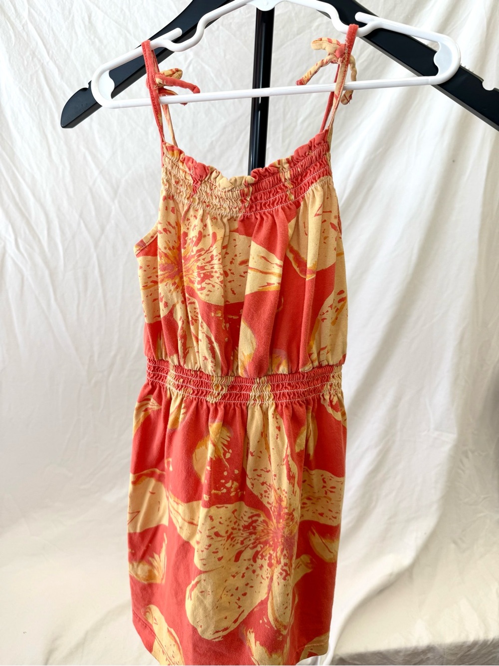 GAP Kids Coral Red Lined Dress